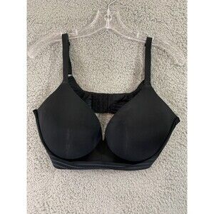 Auden Women’s Balconette Bra Black 40D Lightly Lined Wire free Plus Size